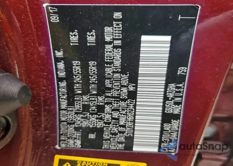 2017 Toyota Highlander Limited из США, поврежденный, VIN 5TDYZRFH6HS234422